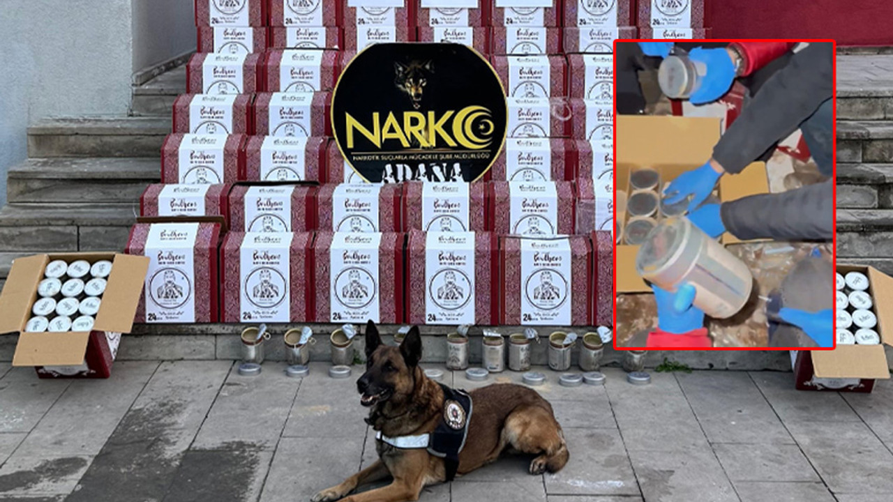 825 kilo eroin ele geçirildi: Köpekler fark etmesin diye kahvenin altına saklamışlar…