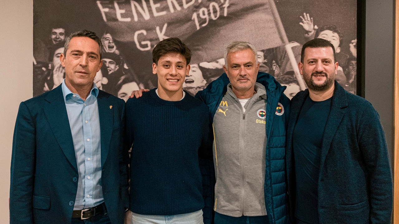 Arda Güler'den sürpriz ziyaret: Mourinho ve Ali Koç ağırladı