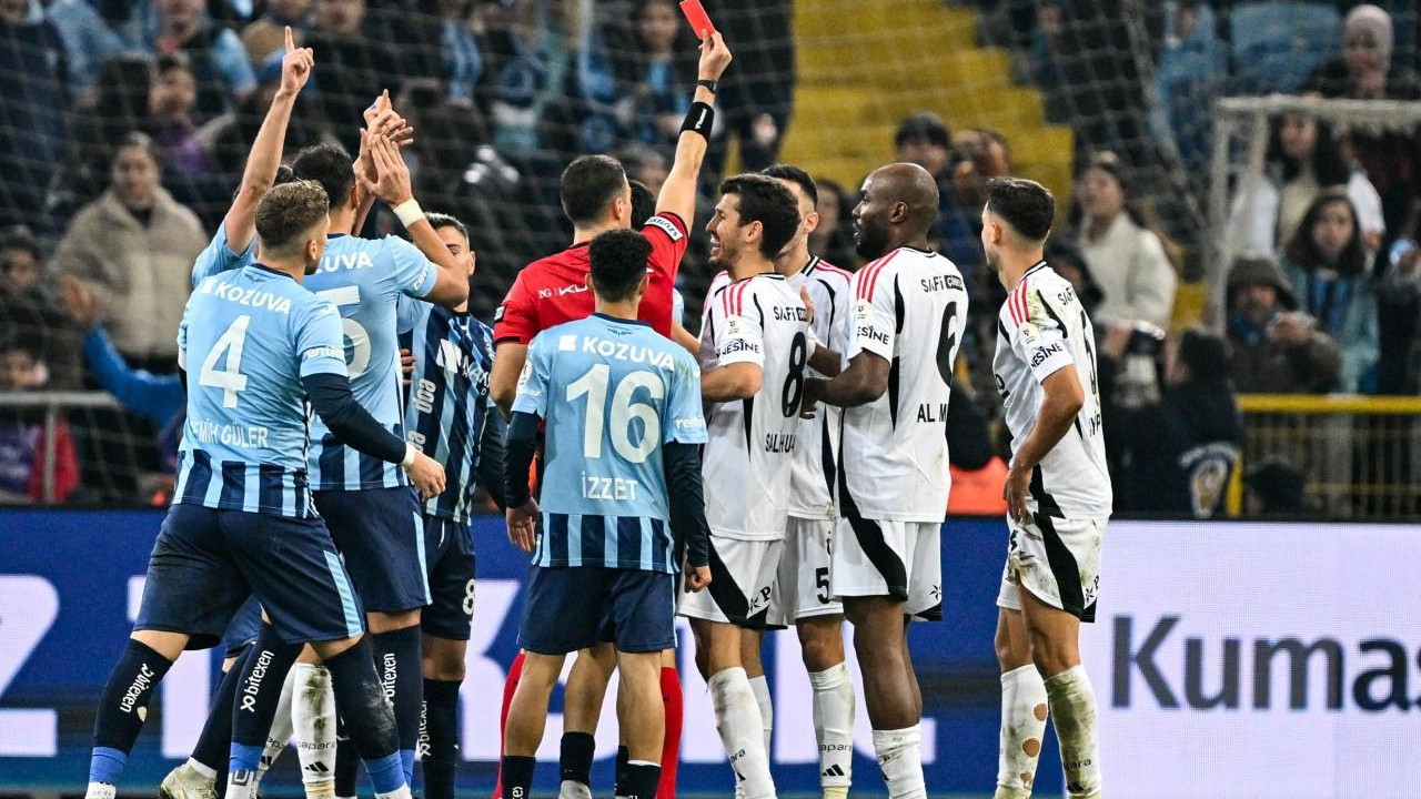 Beşiktaş Adana Demirspor'a deplasmanda kaybetti!