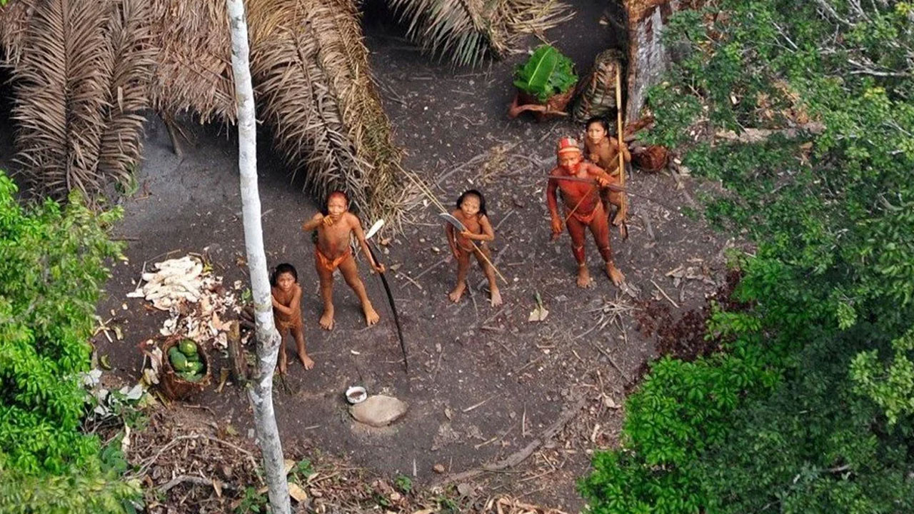 İşte temas kurulmamış Amazon kabilesi: Massaco halkı