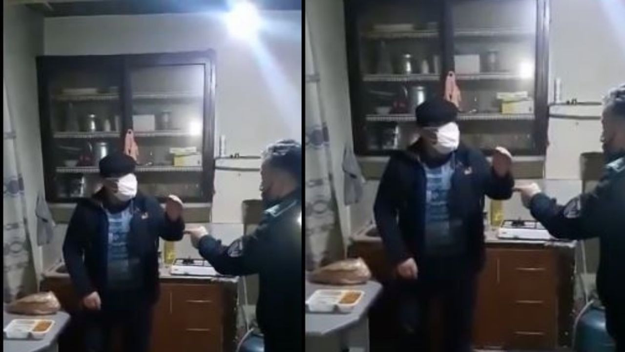 Ordu'da zabıtadan yemek götürdüğü ihtiyaç sahibi amcaya skandal sözler