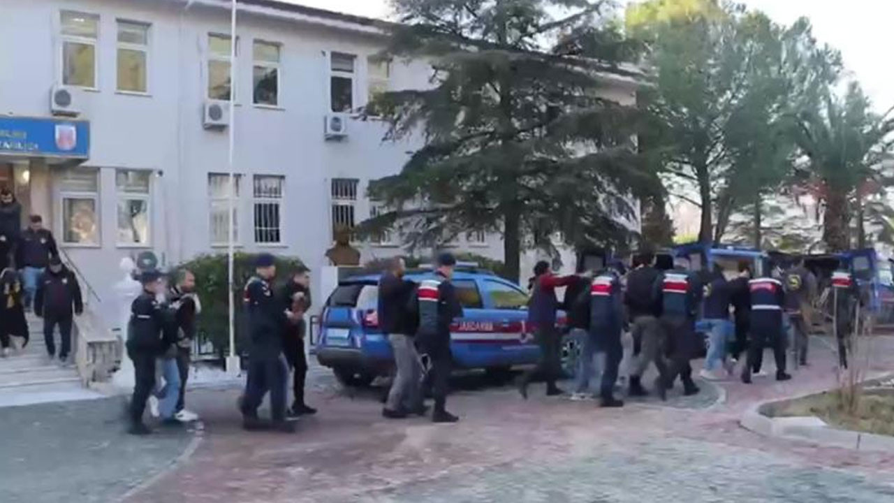 Organize suç örgütlerine ‘Hücre’ operasyonu: 38 gözaltı