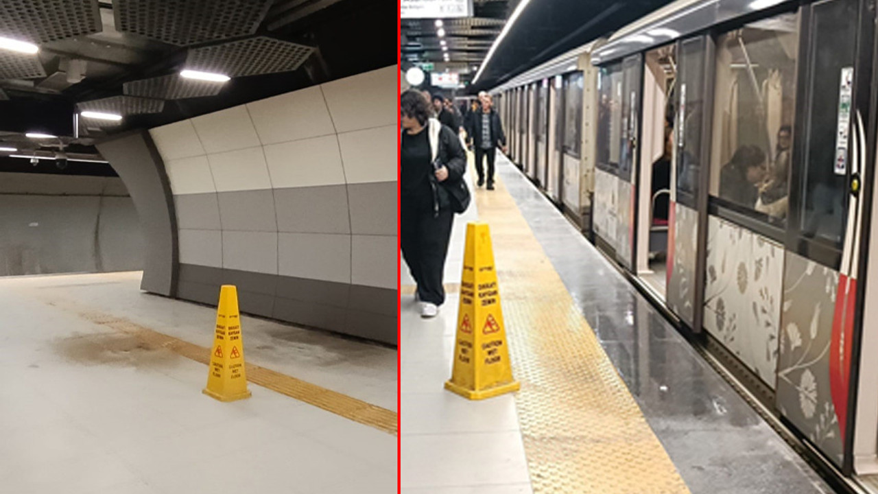 Geçen yıl hizmete açılmıştı: Metro istasyonunun sular altında kaldı!