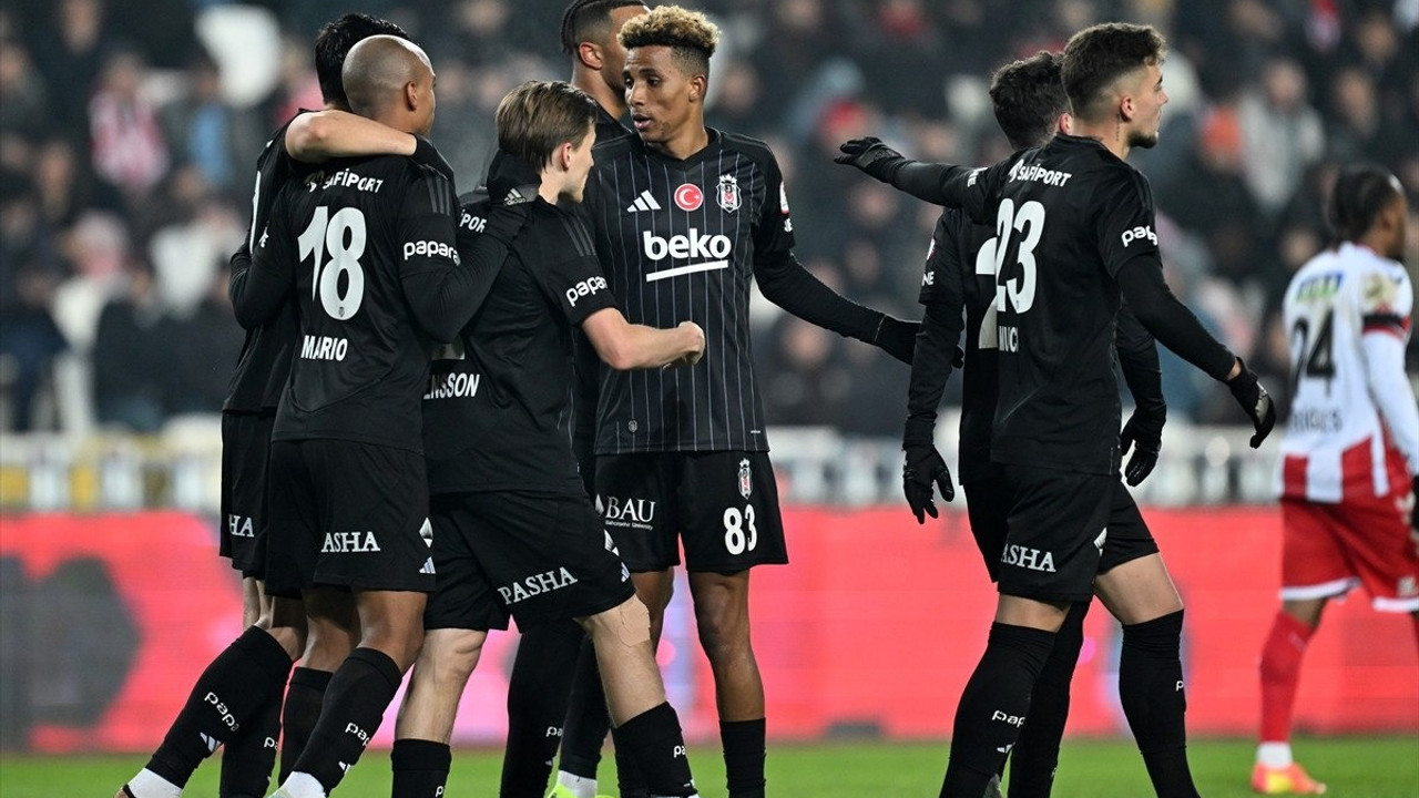 Beşiktaş, kupada Sivasspor'u yendi