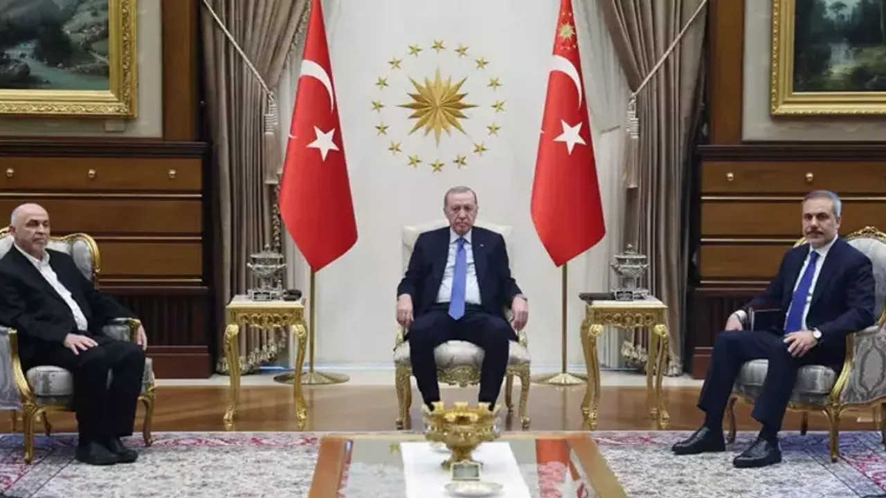 Ateşkes sonrası ilk ziyaret: Erdoğan, Hamas heyetini Beştepe'de kabul etti