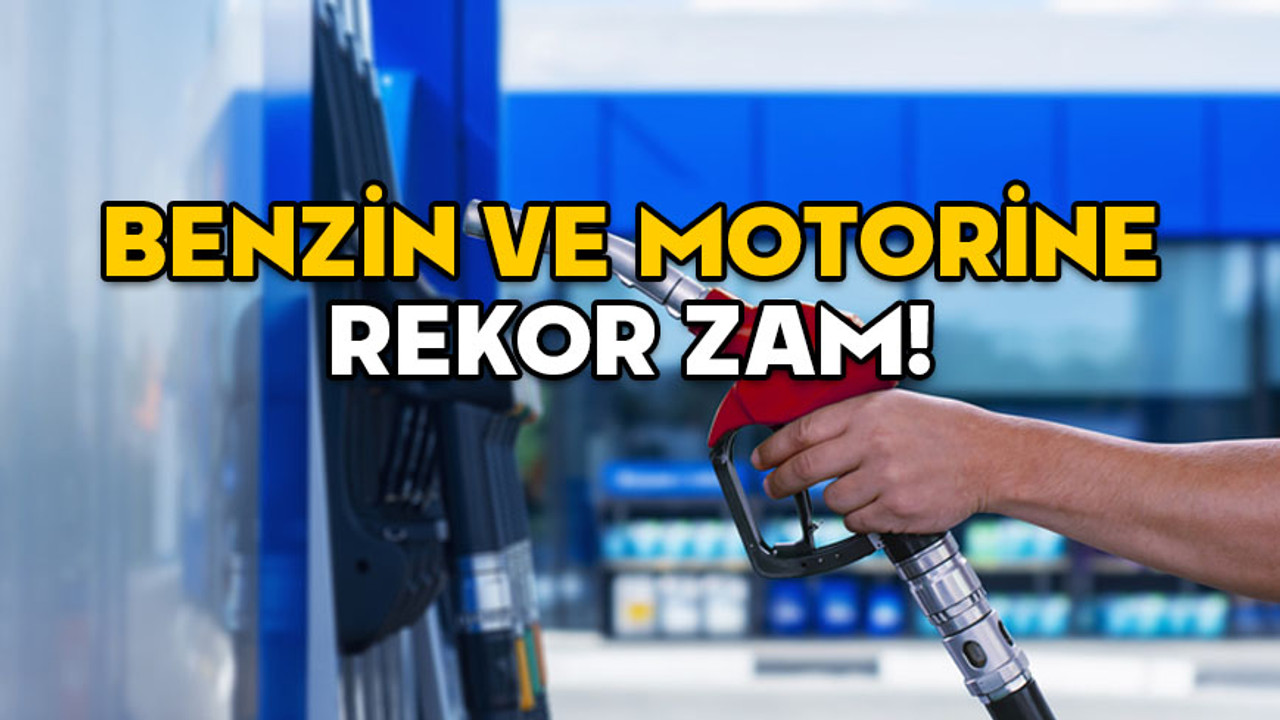 BENZİN VE MOTORİNE REKOR ZAM! Akaryakıt zammı ne kadar ve ne zaman geçerli olacak? 13 Ocak akaryakıt fiyatları ne kadar?