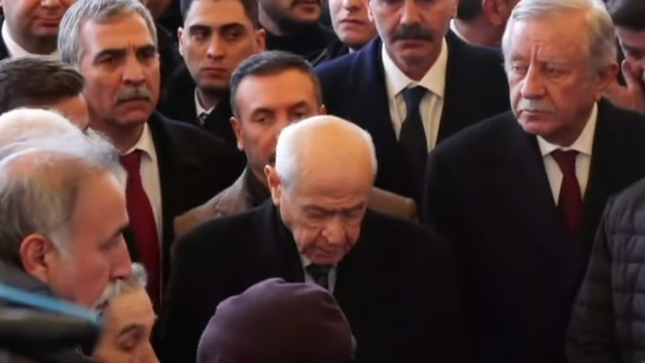 MHP lideri Bahçeli, Ferdi Tayfur'un cenaze törenine katıldı