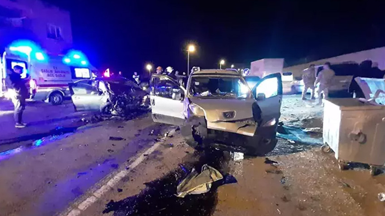 Mardin'de zincirleme trafik kazası: Çok sayıda yaralı var