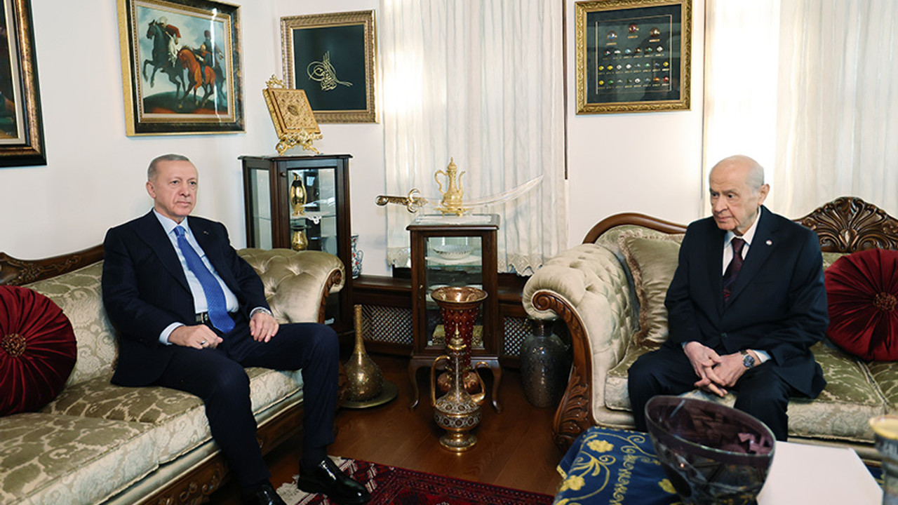 Cumhurbaşkanı Erdoğan ve Bahçeli’den sürpriz görüşme!