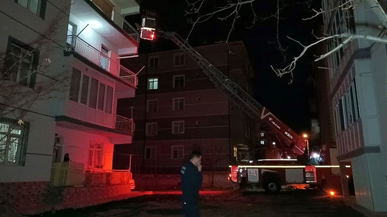 Evine vinçle girildi! Attığı mesaj ortalığı karıştırdı
