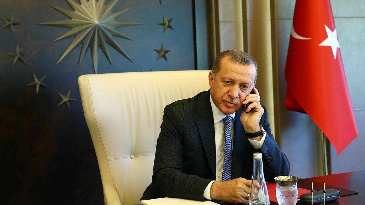 3 liderden Cumhurbaşkanı Erdoğan'a taziye telefonu