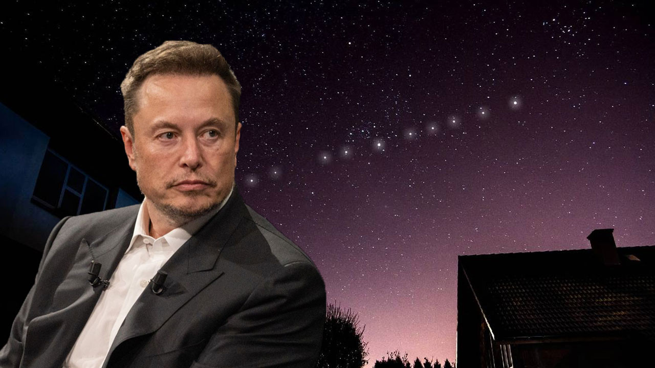 Bir anda gökyüzünde belirdi! Elon Musk, Bitlis'te görüldü
