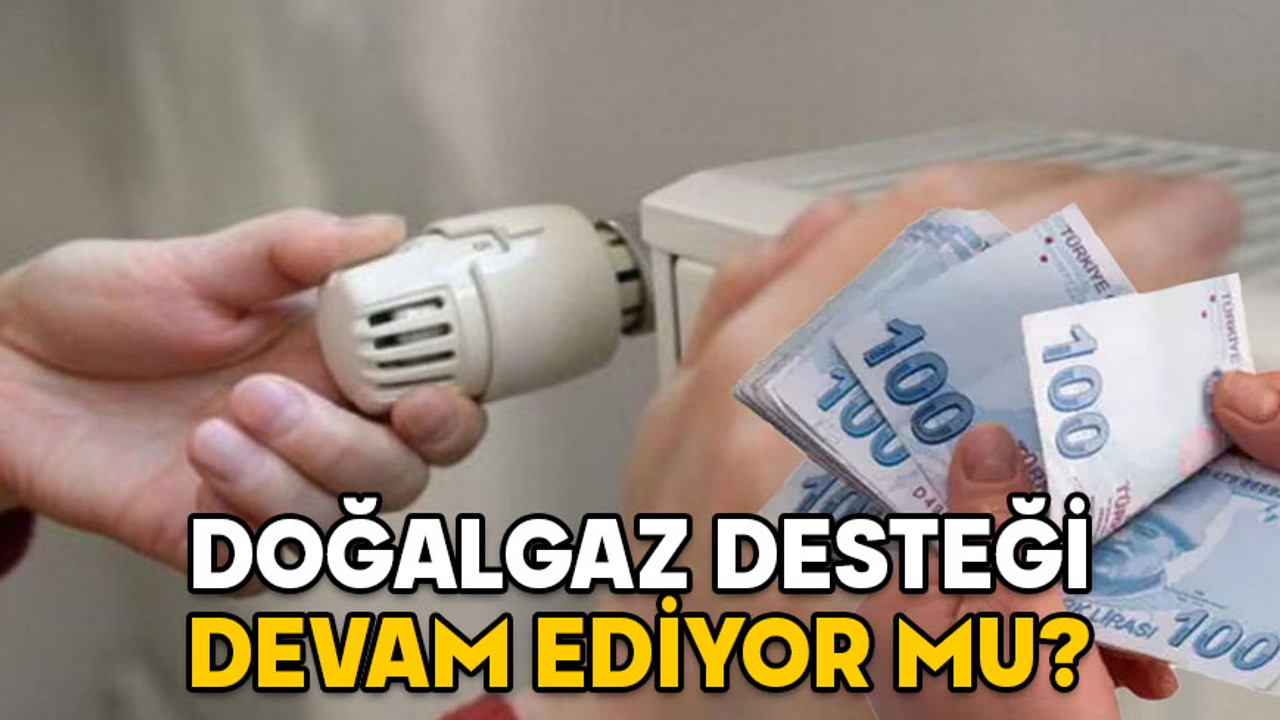 DOĞALGAZ DESTEĞİ DEVAM EDİYOR MU 2025? Doğalgaz yardımı şartları neler, başvuru nereden ve nasıl yapılır?