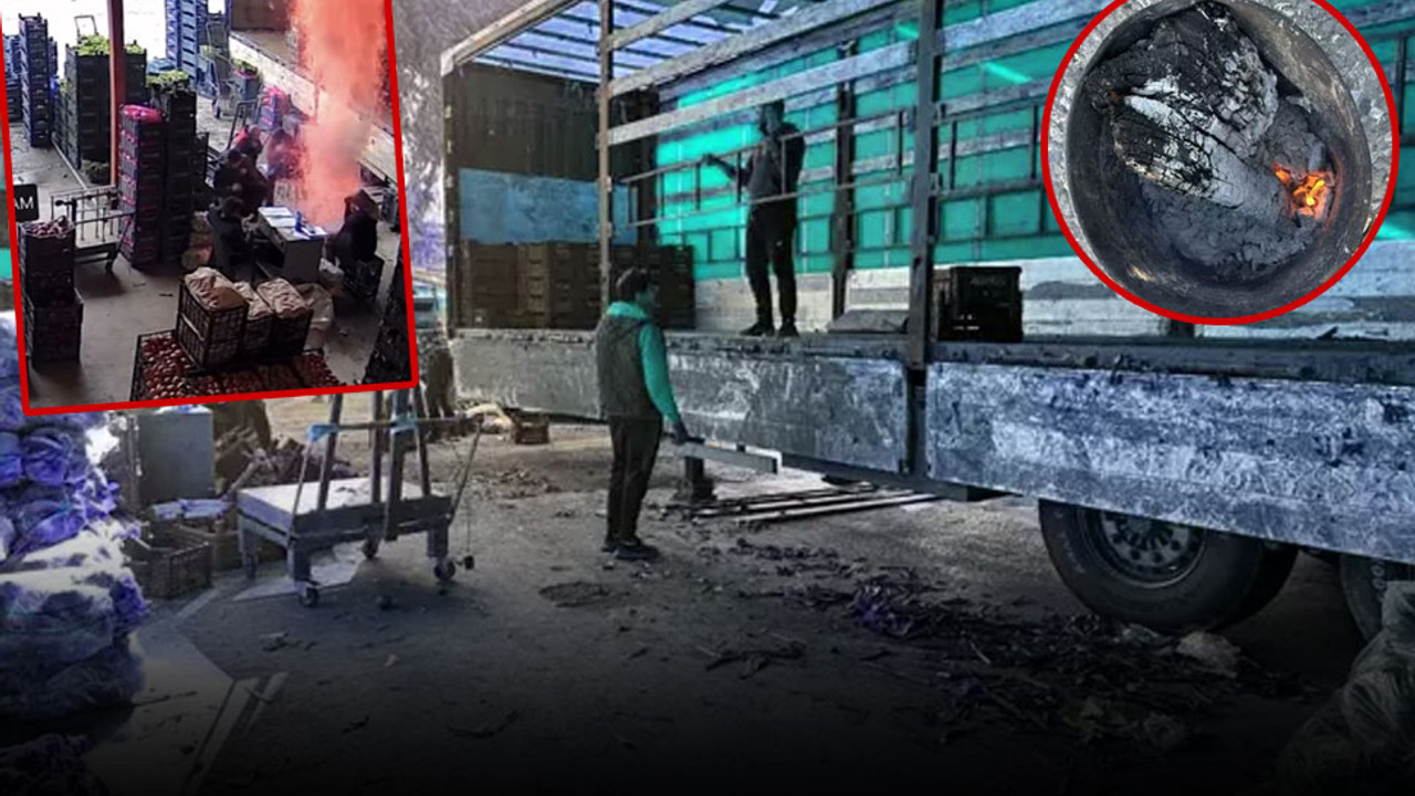 İşçiler ısınmak isterken canından oluyordu: Patlama anı kamerada