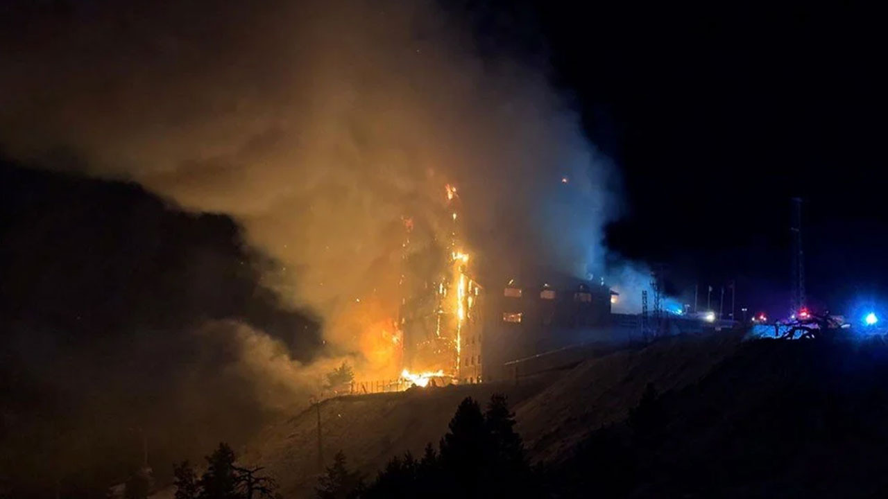 Bolu kayak merkezinde otel yangını: 10 ölü, 32 yaralı