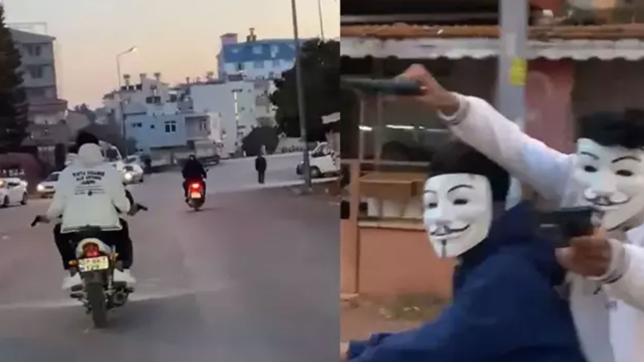 Maske ve silahla korku salıp, “eğlence amaçlı” dediler