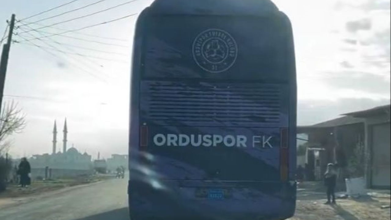 3. Lig ekibinin otobüsü Suriye'de görüldü: Kulüpten açıklama geldi!