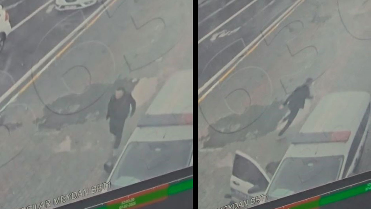 Bağcılar’da gündüz vakti polise bıçakla saldırı! O anlar kamerada