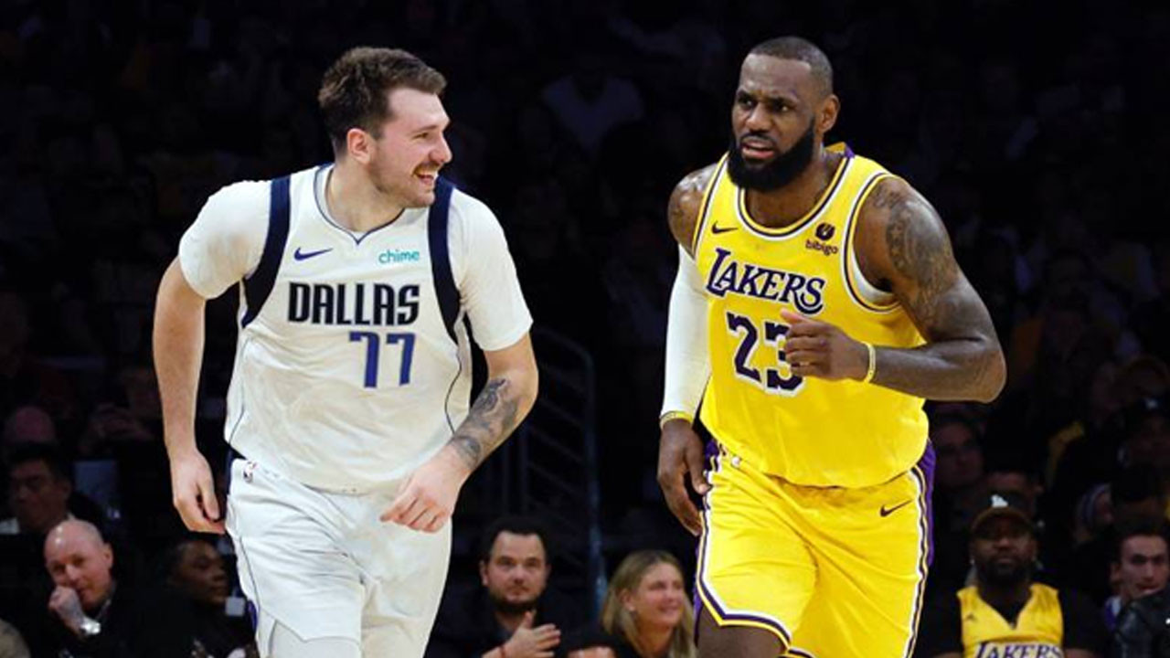NBA’de dev takas: Doncic ve LeBron James birlikte oynayacak!