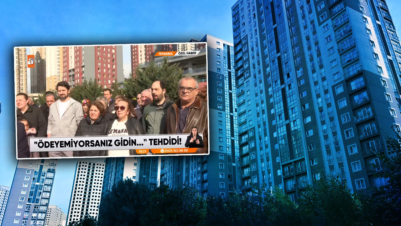 1300 daireli sitede görülmemiş zorbalık! Fahiş aidatlara karşı çıkanları darbettiler