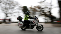 İlk müdahaleyi motosikletli 112 ekipleri yapıyor