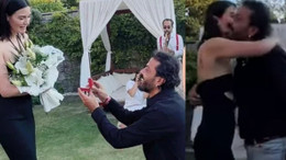 Sevcan Yaşar'a sürpriz evlilik teklifi!