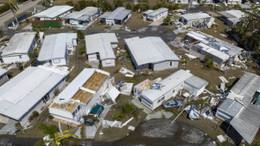 Kasırga fena vurdu! Hasar büyük