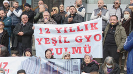 Ev mağdurları isyan etti! 12 yıl geçti evler hala ortada yok