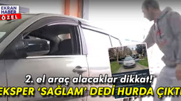 İkinci el araç alacaklar dikkat! Araba değil hurda satın aldı: ‘Ben yandım siz yanmayın’