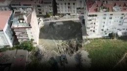 İsyan ettiren temel kazısı; Binanın altındaki toprak kaydı!