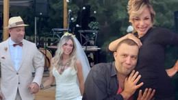 Şevket Çoruh ile Özge Turna'dan beş yıl sonra temsili düğün