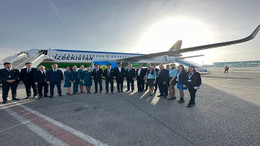 Özbekistan Hava Yollarının Taşkent-Ankara seferleri başladı