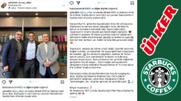 Murat Ülker’in Starbucks ziyaretine tepki yağıyor