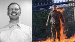 Filistin için kendini yakan ABD'li askerle ilgili bomba iddia: Gizli belgeleri biliyordu