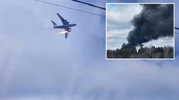 Rusya'da askeri kargo uçağı düştü: Kurtulan olmadı