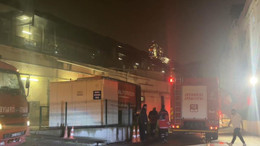 İstanbul’da AVM’de korkutan yangın