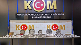 Ankara'da yaklaşık 1 milyon liralık tarihi eser operasyonu!
