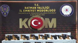 Batman’da büyük silah kaçakçılığı operasyonu!