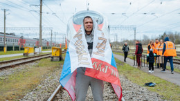 650 tonluk treni çekerek dünya rekoru kırdı