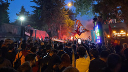 Galatasaray'ın taraftarları Florya'ya akın etti!
