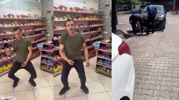 Kızını dövdüğü annenin karşısında dans ederek alay etti