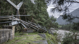 İsviçre'de heyelan ve sel: 4 ölü, 2 kayıp