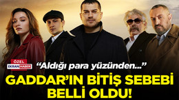 'GADDAR' dizisinin neden bittiği ortaya çıktı!