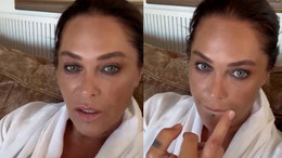 Hülya Avşar'ın havuz keyfi yarım kaldı! Geldi soktu...