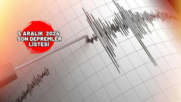 BUGÜNKÜ DEPREMLER (5 ARALIK 2024) Kandilli ve AFAD son depremler listesi