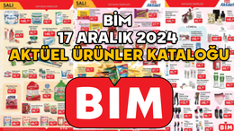 BİM 17 ARALIK KATALOĞU 2024: Bu Salı BİM’de market ürünleri indirimde
