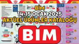 BİM 14-15 OCAK KATALOĞU 2025: Bu hafta BİM’in market ürünleri indiriminde neler var?