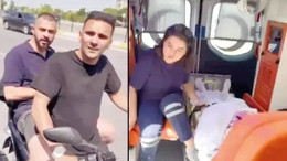 Ambulansın önünü kesip arama yapmak isteyen magandalara dava