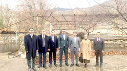 Başsavcı Şahingöz ve heyeti Sason’u ziyaret etti