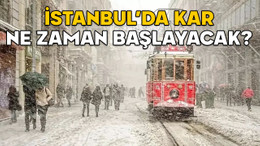 İSTANBUL’DA KAR NE ZAMAN BAŞLAYACAK? Haftaya İstanbul’da hava durumu nasıl olacak? Okullar tatil olur mu?